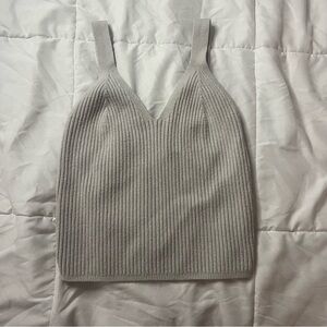 Abercrombie and fitch ribbed crop top cami - soft collection